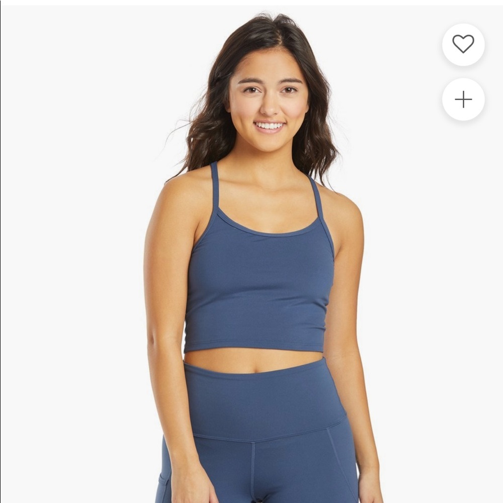 Yoga Crop Top Y Back